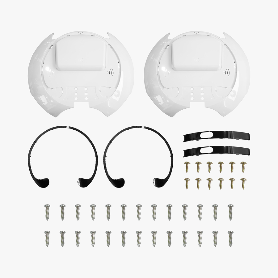 White Side Cover Set