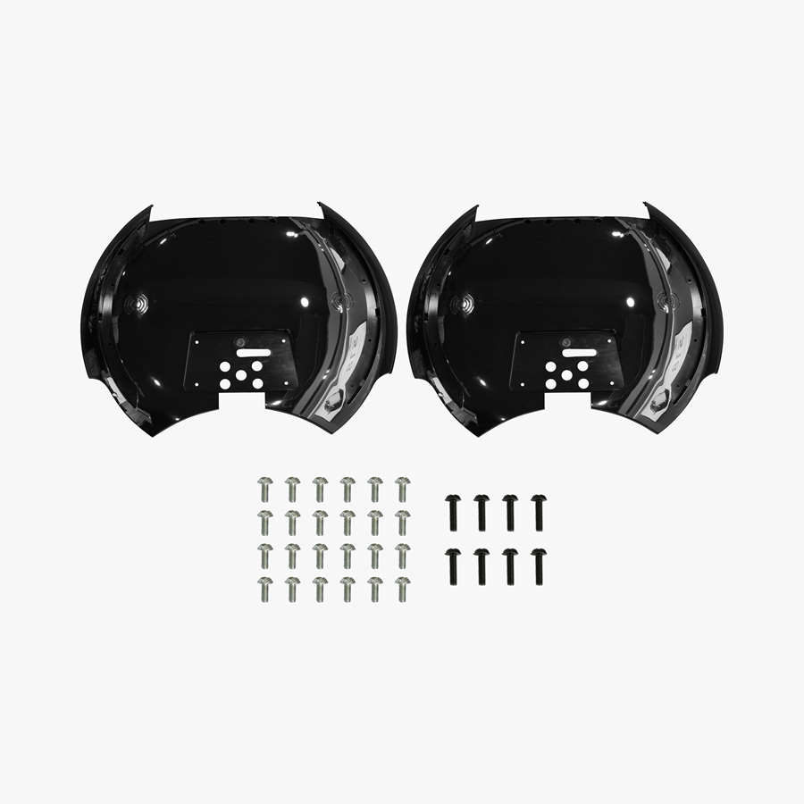 Black Housing Side Panel Set