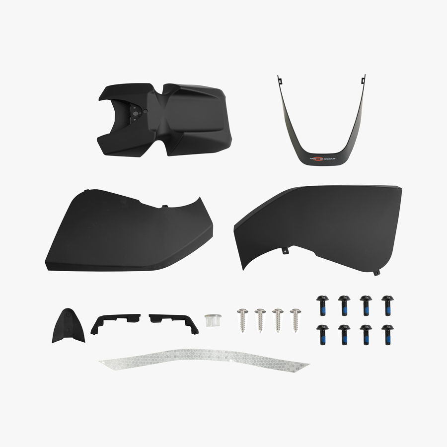 Decoration Panels Black Set